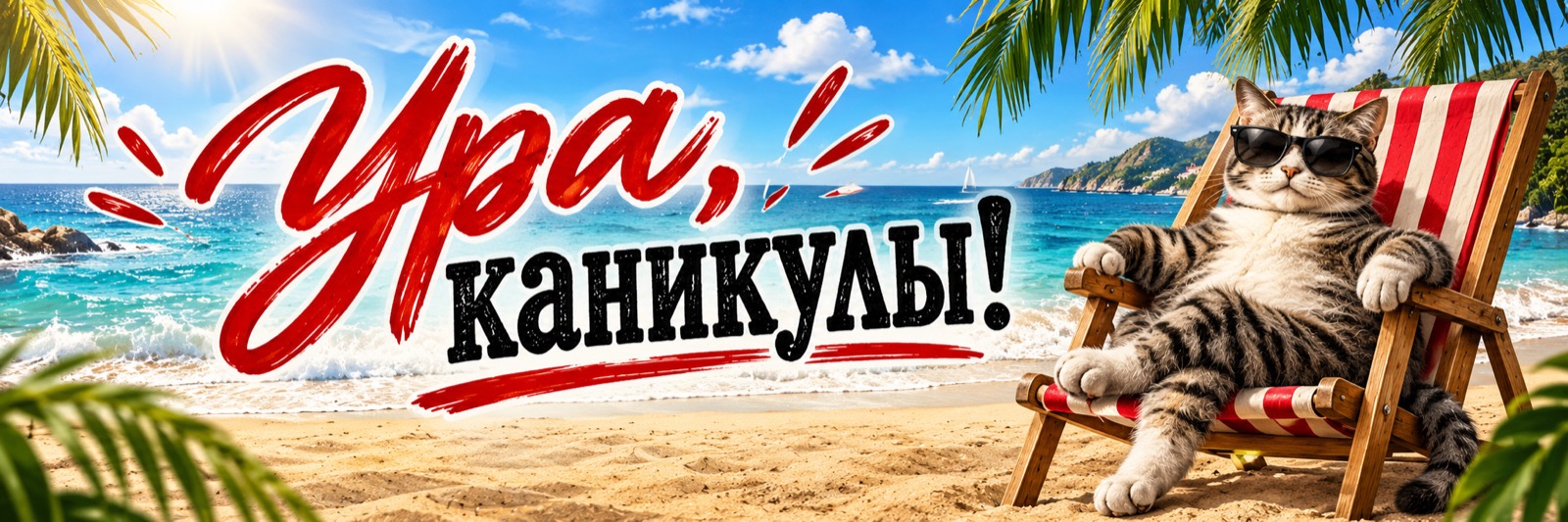 Ура, каникулы!